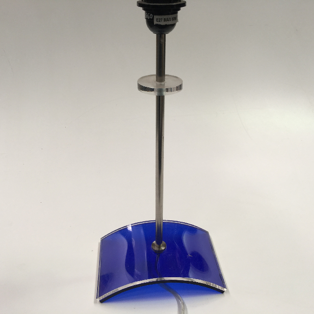 LAMP, Base (Table) - Contemp Blue Acrylic